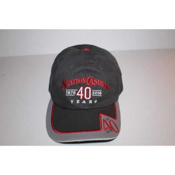 Station Casinos 40 Years Anniversary Baseball Cap 2016 - Picture 1 of 7